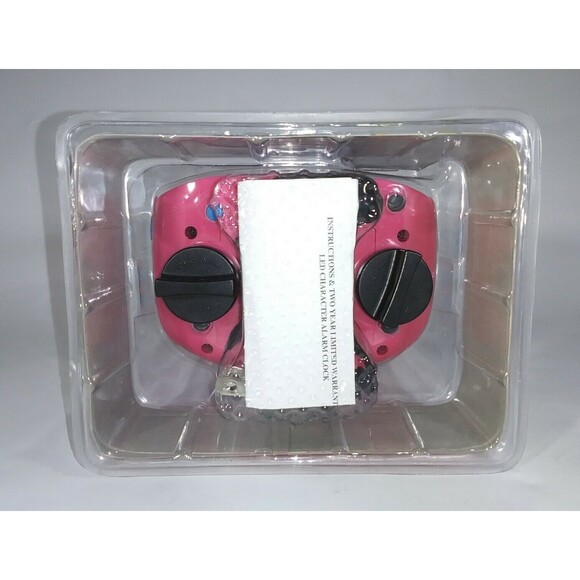 IT'S HAPPY BUNNY Scenic Nightlight Alarm Clock Non-PC Gag Gift Jim Benton NEW - Picture 6 of 6